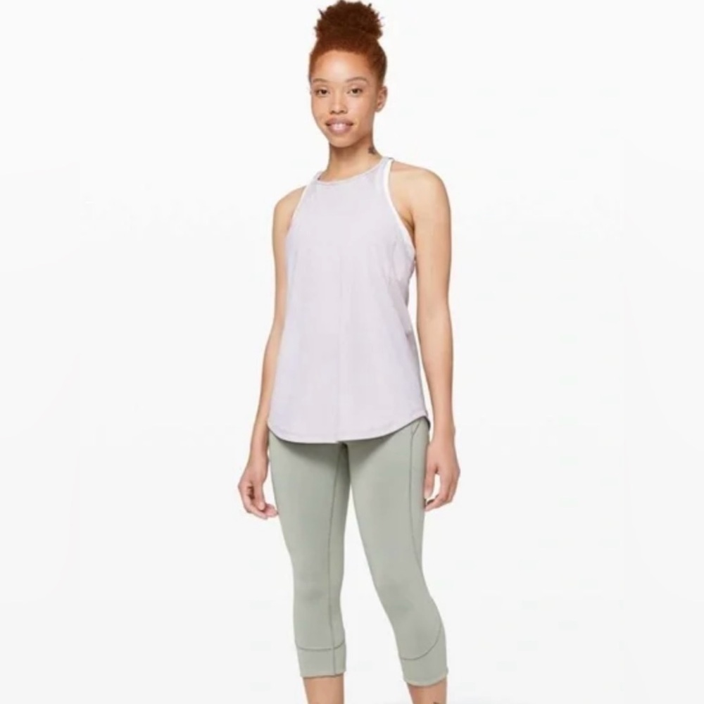 EUC Lululemon Run Off Route Tank
